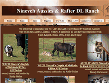 Tablet Screenshot of nineveh-ranch.com